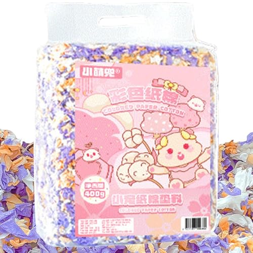 Hamster Paper Bedding | Soft Hedgehog Bedding for Hamster - Small Animal Bedding, Hamster Cage Bedding, Chinchilla Bedding, Clean and Cozy Bedding for Syrian Dwarf Hamsters