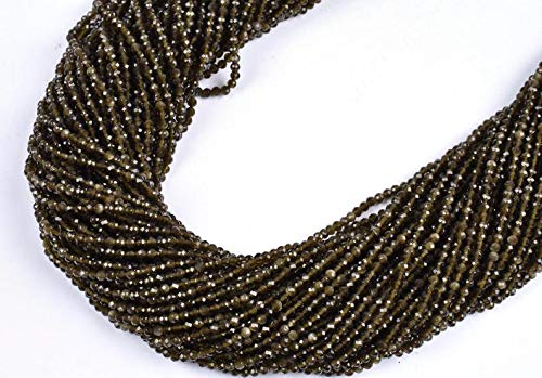 Perles de œil de chat facettées de qualité AAA pour création de bijoux raffinés