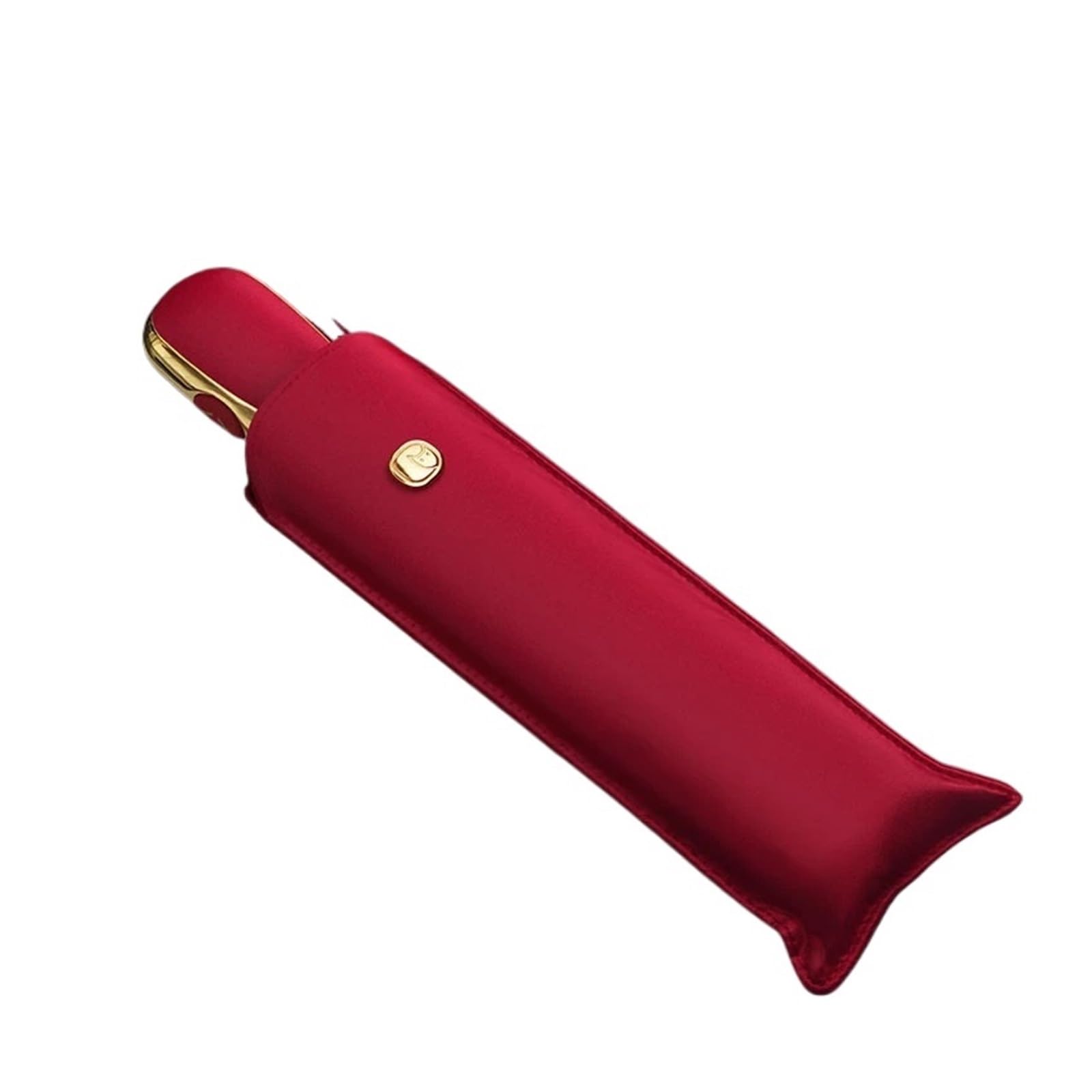 Genérico Paraguas Plegable Automático Plano Ultraligero, Toldo Portátil De Doble Uso For Lluvia Y Sol, 3 Pliegues