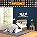 Pac-Man Gaming 5 Piece Super Soft Cozy Reversible Comforter and Sheet Set with Sham, Twin, (Officially Licensed Product) by Franco