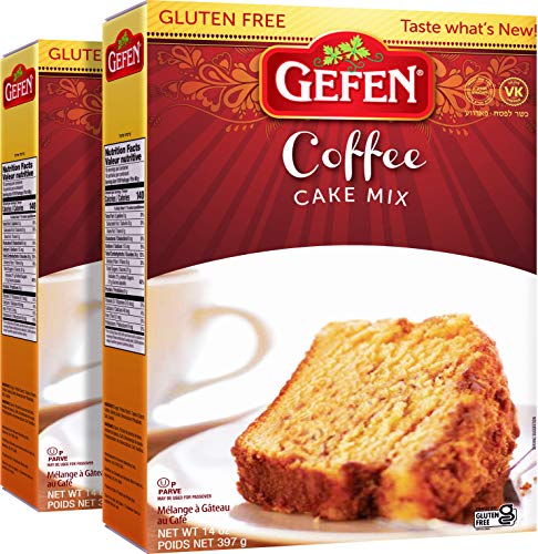 Gefen Coffee Crumb Cake Mix 14oz (2 Pack) | Gluten