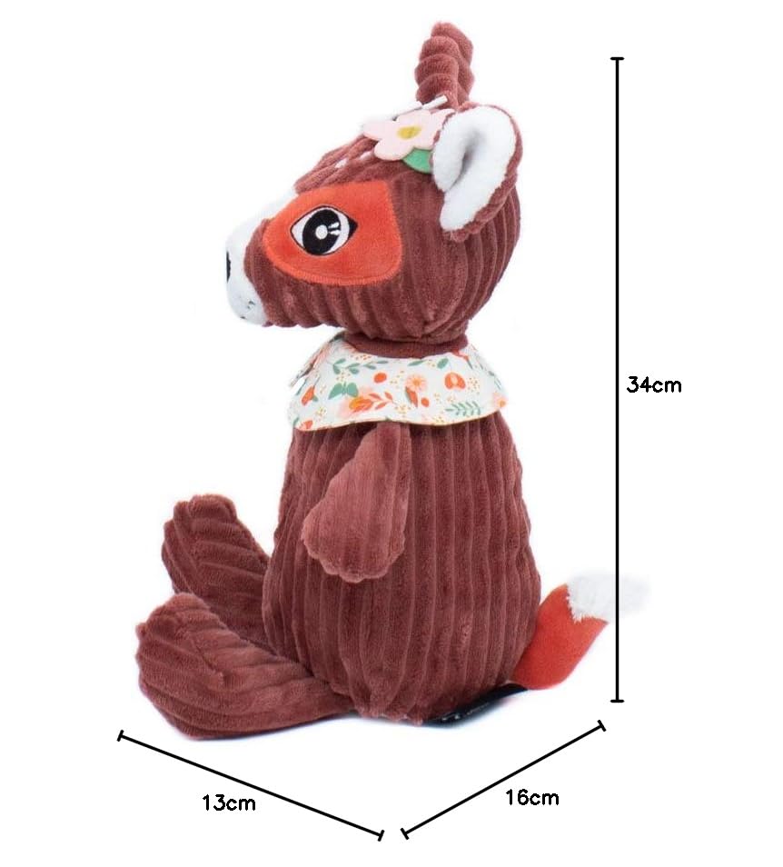 Peluche Mélimélos la Biche LES DÉGLINGOS 33cm idée cadeau de naissance en boîte