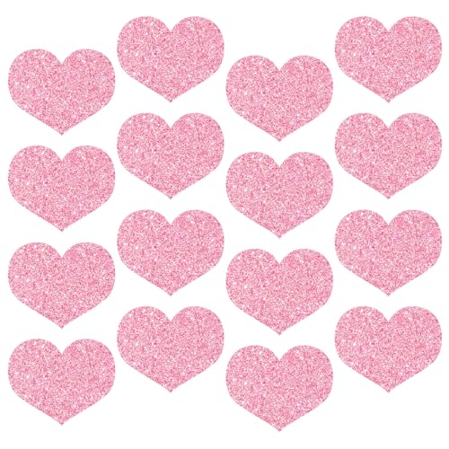 FYSUIMU 16 Imán Decorativo Forma Corazón Rosa