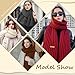 Scarf for Women, Soft Acrylic Winter Scarves, Womens Warm Thick Scarf for Cold Weather, Stylish Design, Unisex Winter Fashion Accessory