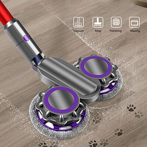 Elektrische Steam Mop, Waaronder 6 Microfiber Pads, Wireless Cleaning Mop All-In-One Carpet Floor 1200W Electric Mop… - Image 3
