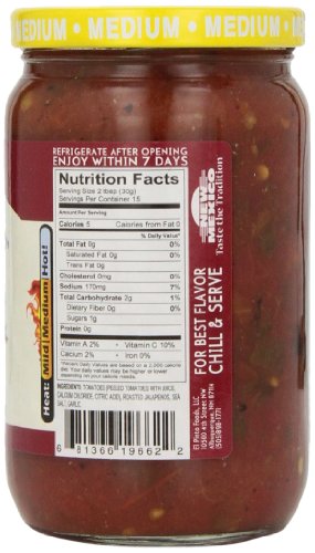 El Pinto Jalapeno Salsa, Medium Roasted, 16 Ounce (Pack Of 6) #TOP1