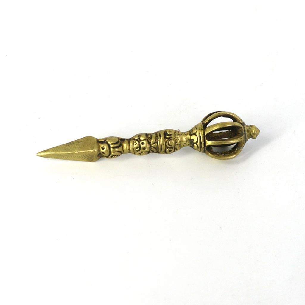 Miedziany tybetański buddyzm Dorje Vajra Phurba Amulet Ręcznie robione Nepal Ozdoby