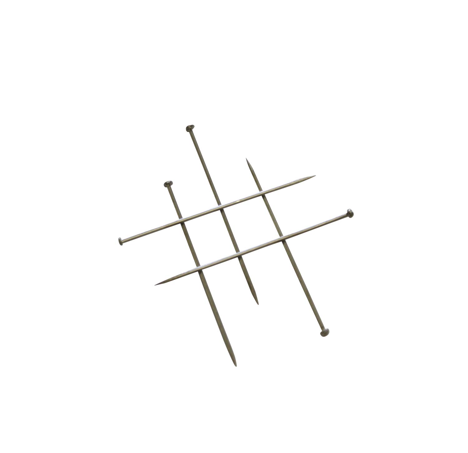 Gardinia Pins Metal Chrome, Steel, Nicht Zutreffend