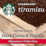 Starbucks Flavored K-Cup Coffee Pods — Tiramisu for Keurig Brewers — 6 boxes (60 pods)