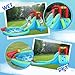 Action Air Inflatable Waterslide, Bounce House with Slide for Wet and Dry, Kids Backyard Waterpark for Summer Fun, Water Gun & Splash Pool for Age 3-8, Love for Kids