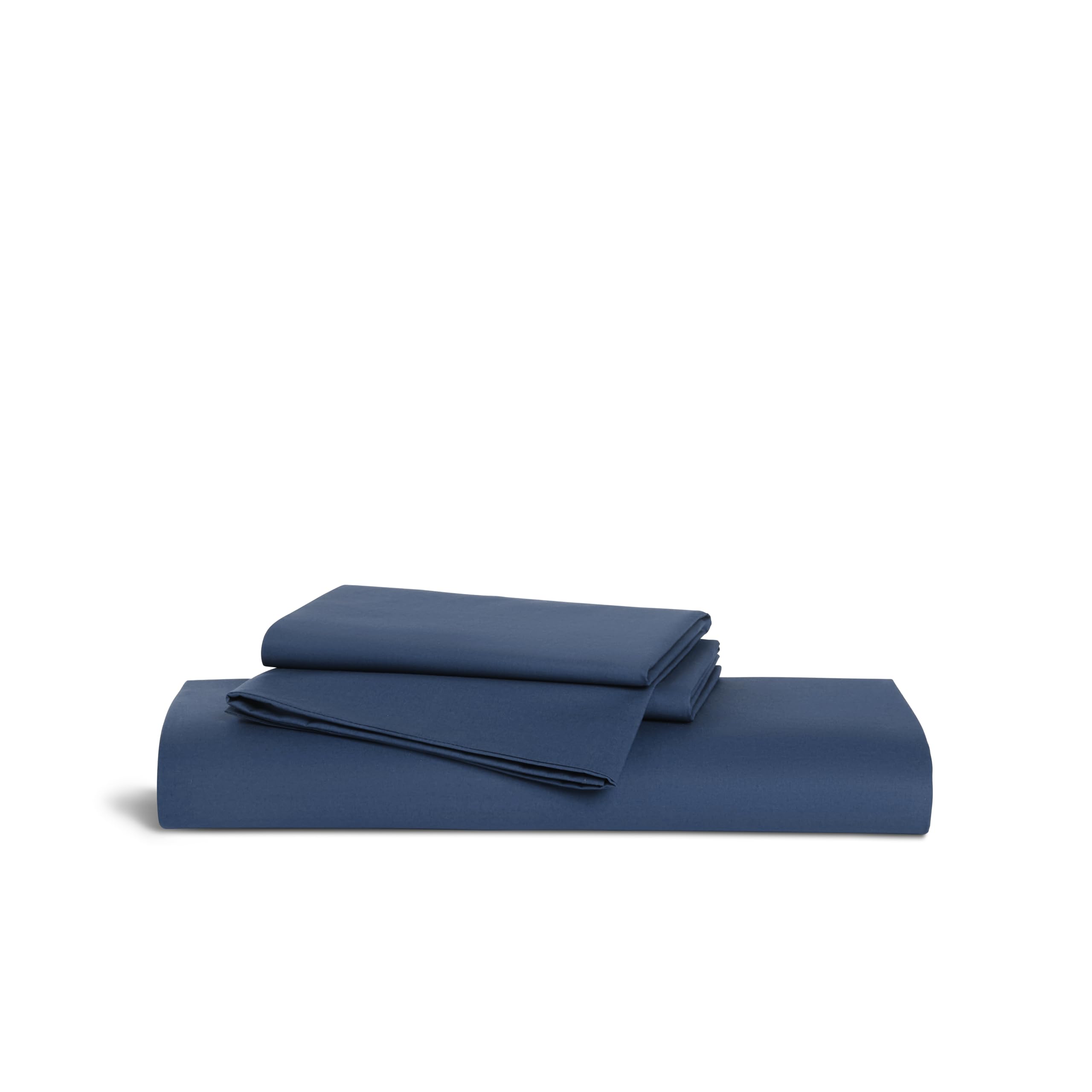 Brooklinen Luxe Sateen Sheet Set Hotel-Quality Luxury - Twin Abyss | Buttery-soft 100% long-staple cotton sateen silky & hotel-quality; softest sheets; breathable & durable; cool & luxurious. product thumbnail 3