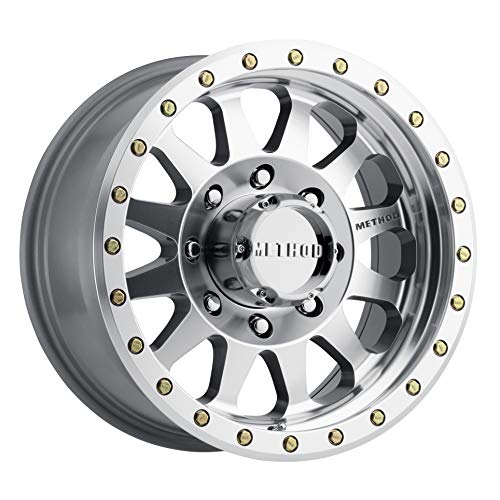 Method Race Wheels 304 Double Standard Machined/Clear Coat 17x8.5' 8x6.5', 0mm offset 4.75' Backspace, MR30478580300