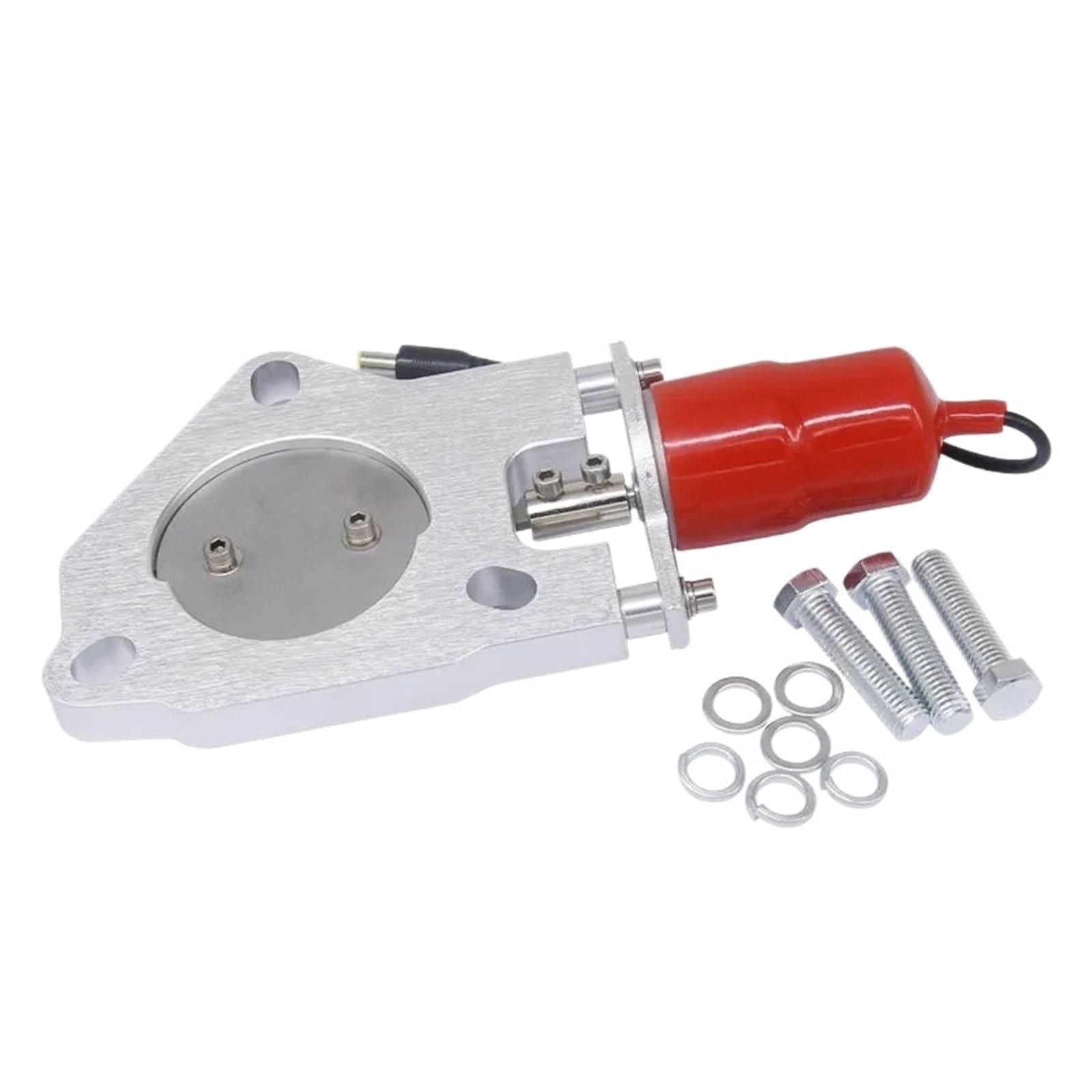 Blow Off Valve Elektryczny układ wydechowy Catback CutOut Kit pasuje do zestawów zdalnego sterowania, tłumik samochodowy, akcesorium, zawór sterujący wydechem Turbo Splitter Zawór(63mm)