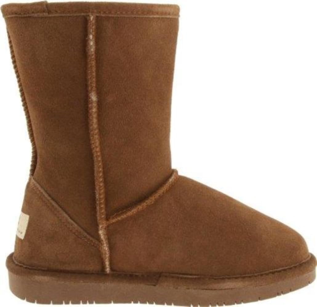 BEARPAW Emma Short Women's Classic Winter Slip On Boots, Lightweight Suede Boots, Multiple Colors - Image 5