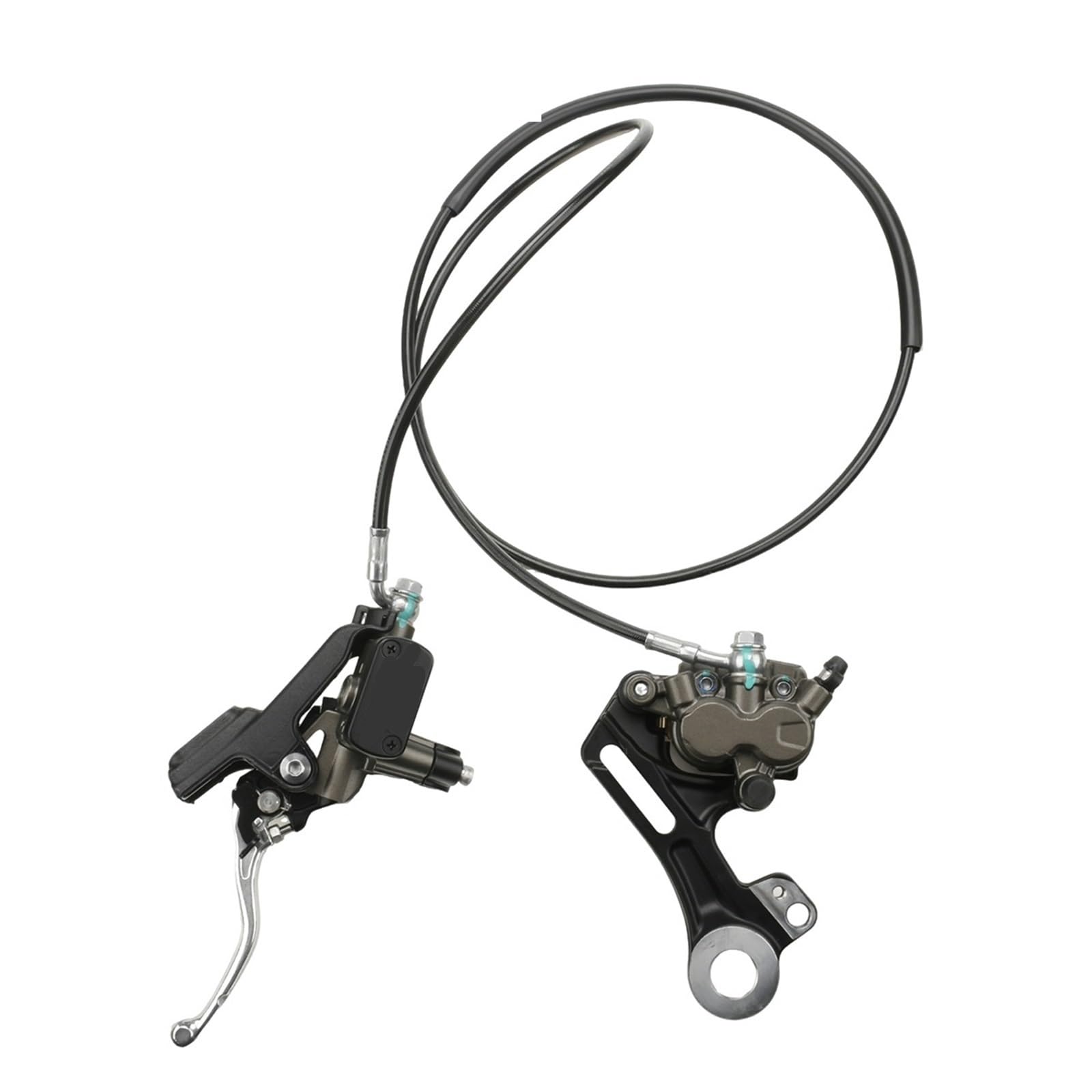 HYDBCNP Fit for Dirt Bike Motorcycle Accessories Parts Front & Rear Brake Pump(Rear Brake Set)