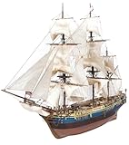 OcCre HMS Bounty 1:50 Scale Wooden Ship Construction Model 14006 Adult Assembly Required (Model Only - No Paint)