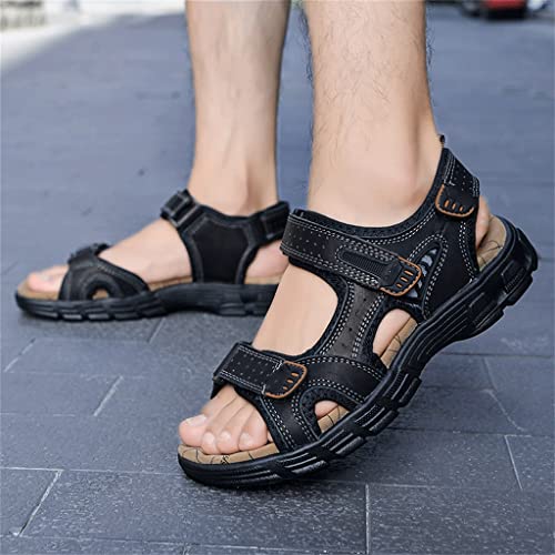 Mens Sandals Sandals Men Outdoor Casual Lightweight Sandal Men Sneakers Size 38-46(White-Dinosaur Doodle4,39 Code)4
