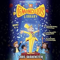 Mr. Lemoncello's Library: Books 4-6 Audiolibro Por Chris Grabenstein arte de portada