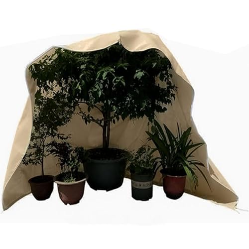 Rori Protection hivernale pour Plantes, Protection Contre Le Gel, pour Grand Olivier, Sac de Plantes en Pot, avec Fermeture éclair et Cordon de Serrage (XL 80 g/m²)