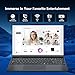 2025 Laptop, 15.6 Inch Gaming Laptop with N150 Processor(up to 3.6GHz), Laptop Computer with 16GB RAM 512GB SSD, Backlit Keyboard, Fingerprint Unlock, Win 11 Pro, Metal Shell, Laptops for Gaming