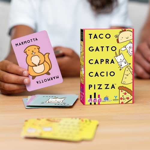 dV Giochi Taco Gatto Capra Cacio Pizza, GHE141, 6-99 anni - 2