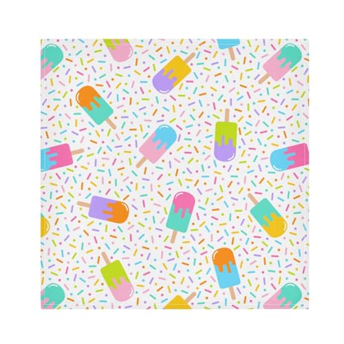 Servilletas de Tela Set de 6 Popsicle Coloridas 20x20in miniatura 1
