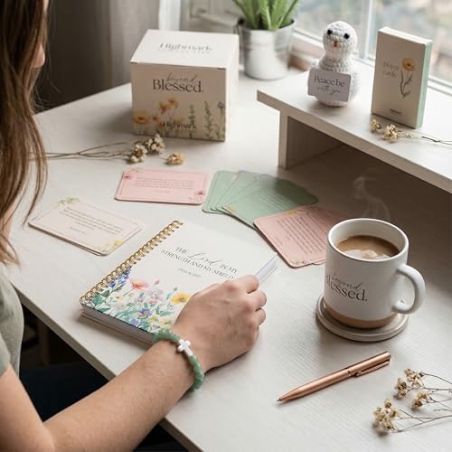 Christian Gift Set for Women, Faith Based Box with Mug, Journal, Prayer Cards, Bracelet and Keepsake, Religious Present, Inspirational Bible Gift for Birthdays - Image 5