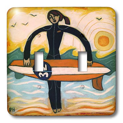Double interrupteur ocean surf avec impression haute définition pour loisirs