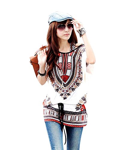 SaiDeng Donna Bohemian Classica Motivo Floreale