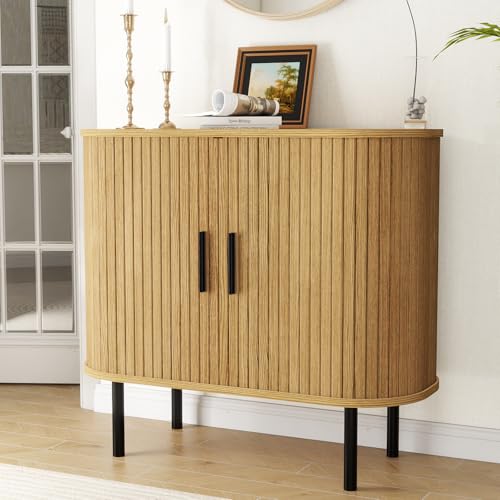 EAG Fluted Sideboard with Sliding Doors