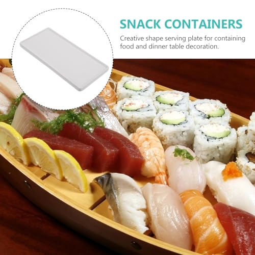 Plato Cerámico Rectangular para Sushi KICHOUSE miniatura 3