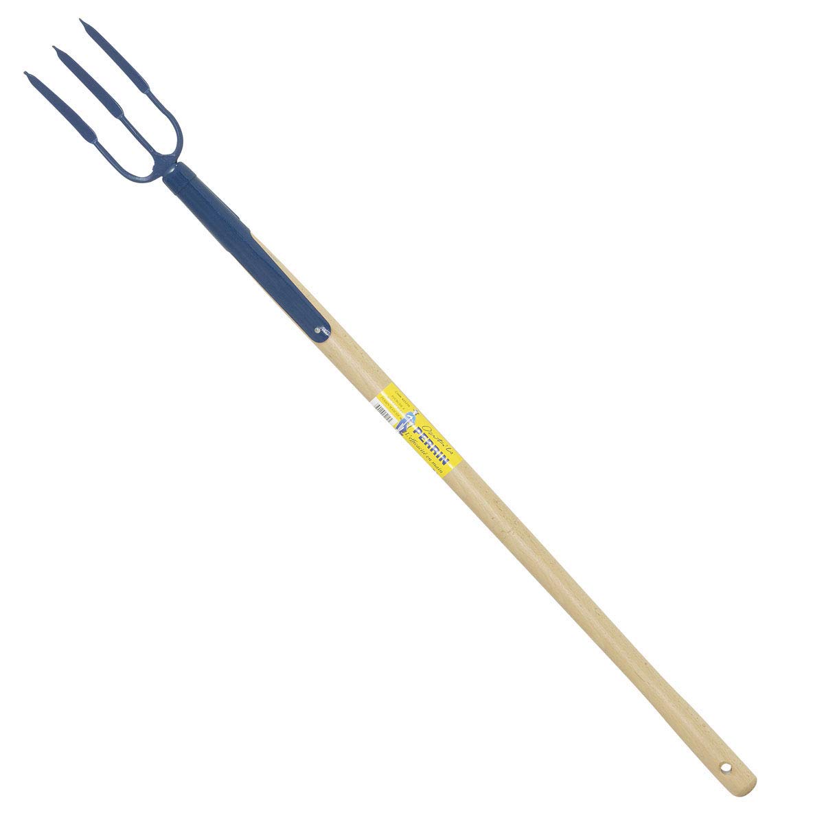 Outils perrin Fourche à Rosier Emmanché Droit 90, 3 Dents, 10cm Largeur