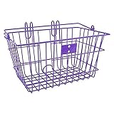 Sunlite Wire Lift-Off Front Basket, Purple