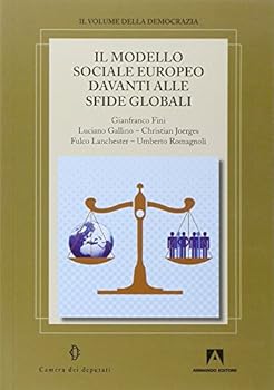 Paperback Il modello sociale europeo davanti alle sfide globali [Italian] Book