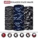 Neck Gaiter for Men Women Headwear Bandana Head Wrap Face Scarf Mask Cover Warmer Balaclava-Seamless & Versatile (A-Classic Camo 1)