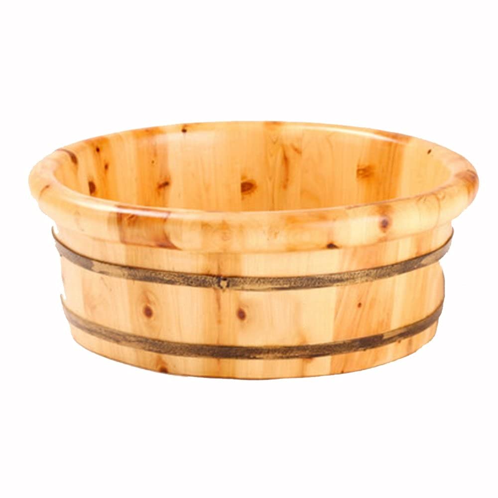 Fußbad Einweichen ivholz Geld sparen Cedar Wanne Holz Becken Waschen Age
