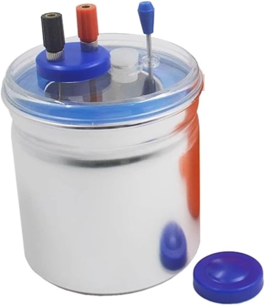 Dual-Purpose Calorimeter for Specific Heat Capacity & Electric Double Aluminum Cylinder Nickel-Chromium Heating Wire Thermal Energy