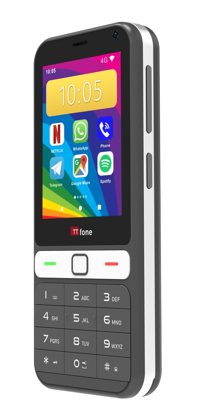 Ttfone Returned Resale - Tt280 4G Android Mobile With Vodafone Sim