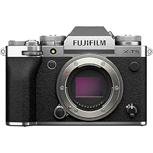 Fujifilm X-T5 40MP APS-C X-Trans Sensor|Pixel Shift|IBIS System|Ultra high Resolution mirrorless Camera|6.2k 30p|Subject Tracking|1/180000 Shutter Speed|Touchtracking|Quick Lever for Photo/Video - S