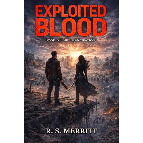 Exploited Blood Audiolibro Por R S Merritt arte de portada