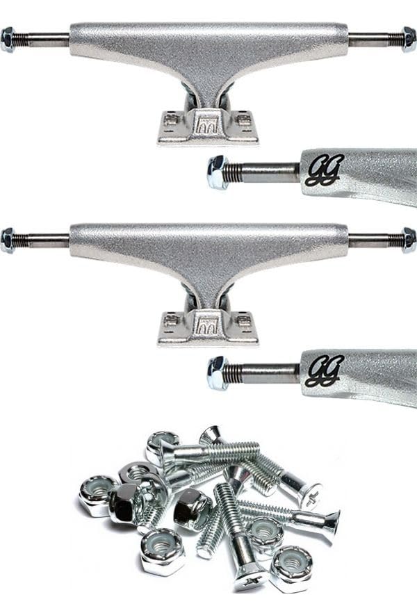 Royal Truck Co. Griffin Gass Standard 127mm Raw Skateboard Trucks - 5.0