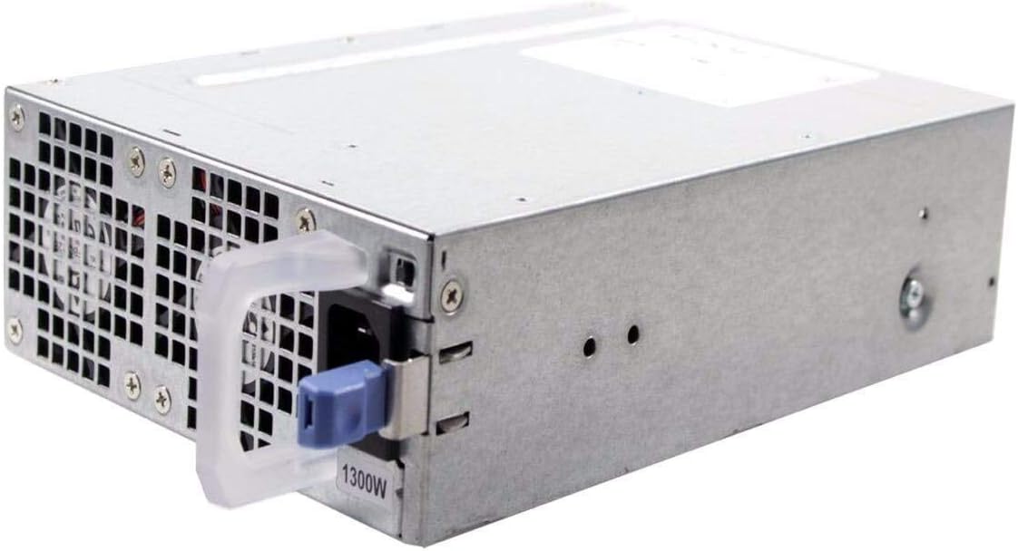 Dell Precision T7600 T7610 1300W 2 Fan 100-240V Power Supply Unit PSU D1300EF-00 0H3HY3 CN-0H3HY3 6MKJ9 MF4N5 (Renewed)