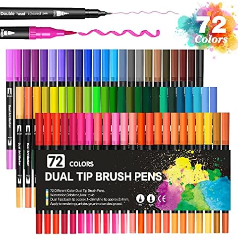 Dvifzu Rotuladores Lettering 72 Colores Cover