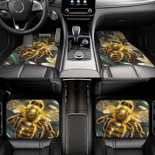 Alfombrillas de coche de cuatro piezas decorativas aptas para SUV y camionetas 7