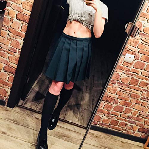 Image of DRESHOW 6 Pairs High Thigh Socks Striped Over Knee Thin Tights Long Stocking for Women Leg Warmer