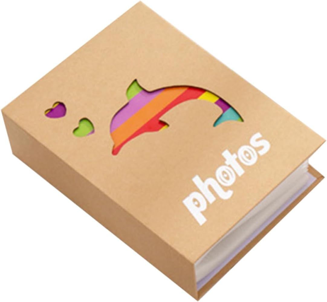 TOYANDONA Photo Album Keepsake for Newborns Cute and Practical Photo Storage for Boys and Girls Holds Pictures
