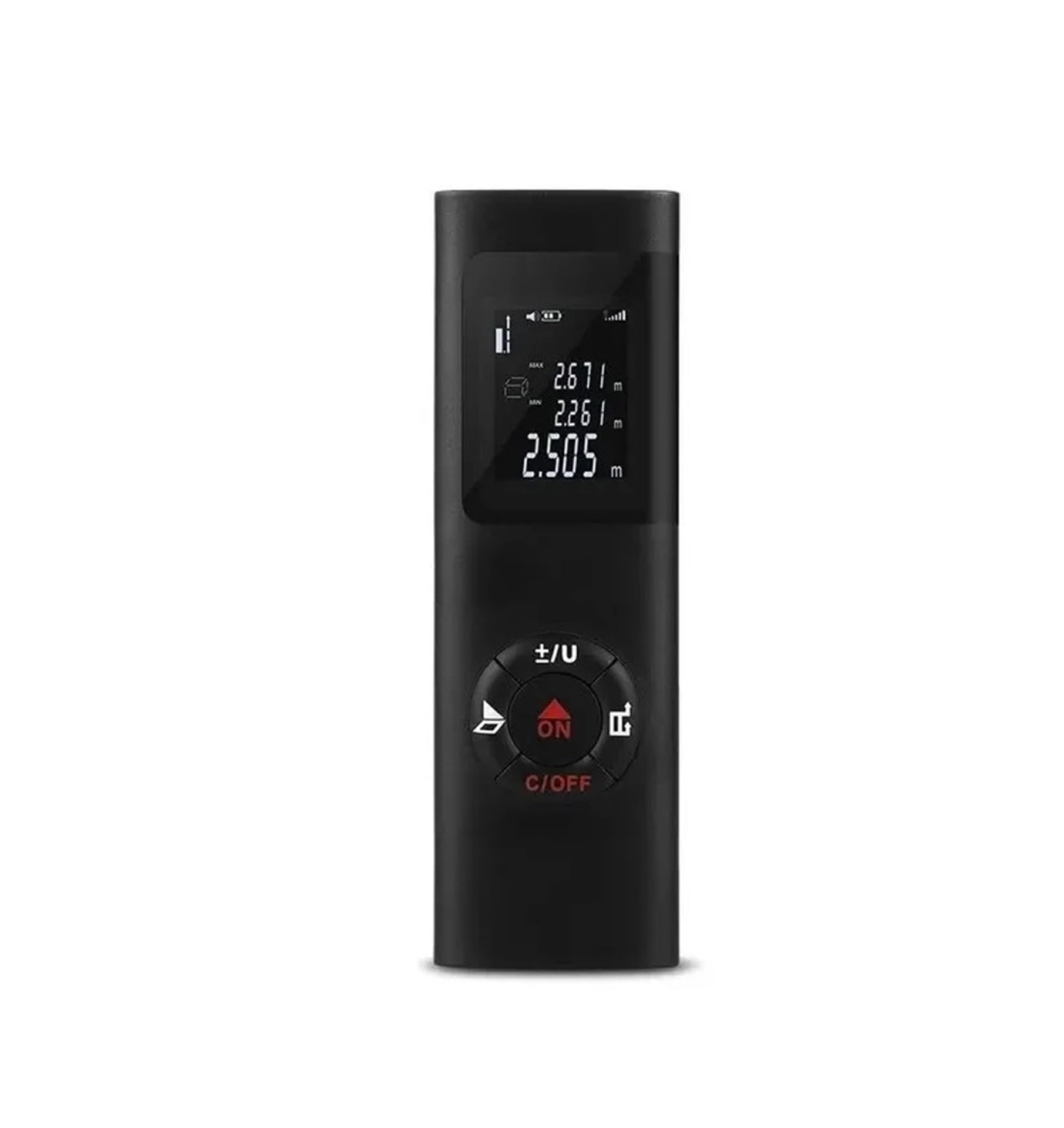 40M/60M Mini Smart Laser Distance Meter Measure Infrared Rangefinder USB Rechargeable Handheld Portable Laser Range Finder Tools(40m)