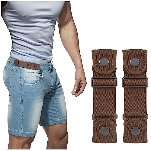 Image of Beltroad No Buckle Belts for Men Women Stretch Sides Belt without Buckle