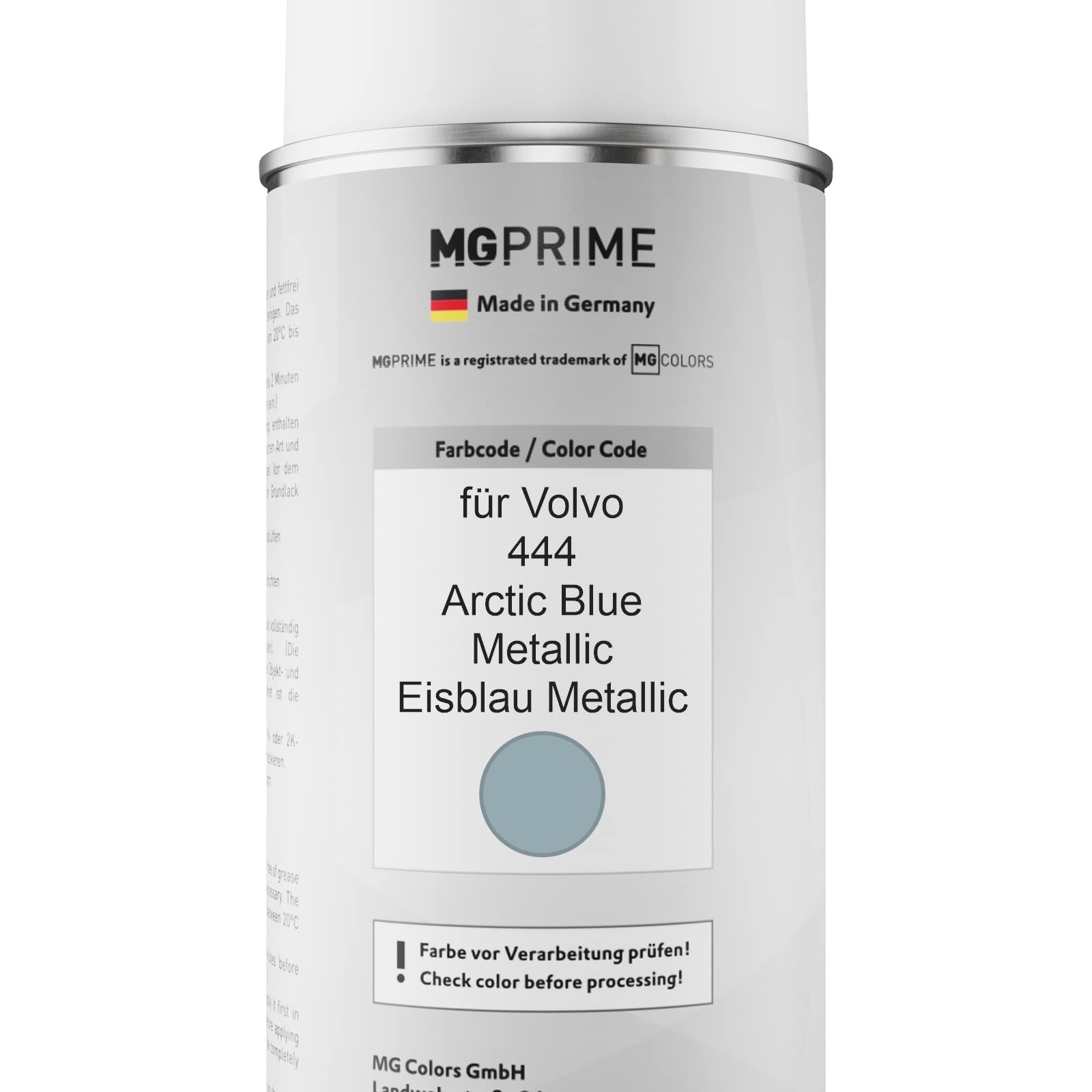 Peinture Voiture Kit De Bombe Aérosol Volvo 444 Arctic Blue