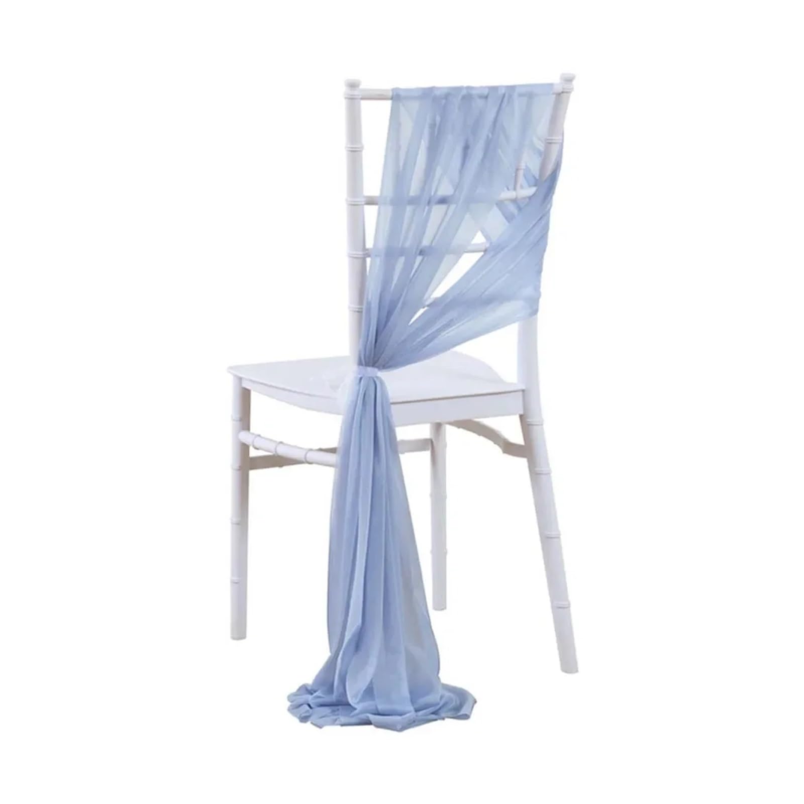 Stuhlschleifen 24Pcs Chiffon Stuhl Schärpen Hochzeit Stuhl Abdeckungen Ribbon Party Gang künstliche Blume Stuhl Abdeckung Hotel Bankett Dekor(Burgundy)